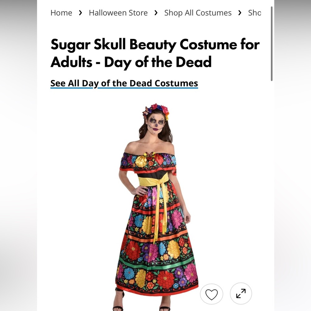 Used Halloween custom. Size: large.